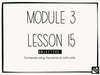 Preview of Math Presentation for Google Slides™ - Kindergarten Module 3 Lesson 15