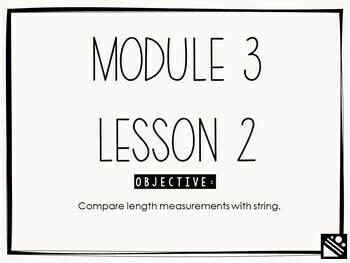 Preview of Math Presentation for Google Slides™ - Kindergarten Module 3 Lesson 2