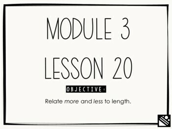 Preview of Math Presentation for Google Slides™ - Kindergarten Module 3 Lesson 20
