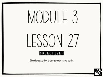 Preview of Math Presentation for Google Slides™ - Kindergarten Module 3 Lesson 27