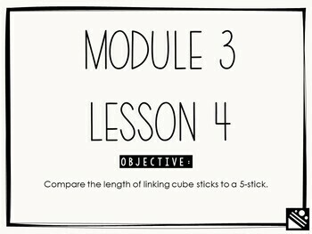 Preview of Math Presentation for Google Slides™ - Kindergarten Module 3 Lesson 4