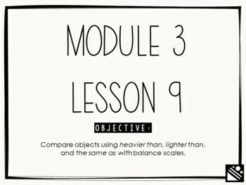 Preview of Math Presentation for Google Slides™ - Kindergarten Module 3 Lesson 9