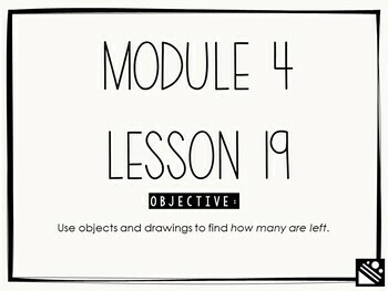 Preview of Math Presentation for Google Slides™ - Kindergarten Module 4 Lesson 19