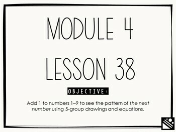 Preview of Math Presentation for Google Slides™ - Kindergarten Module 4 Lesson 38
