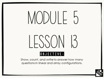 Preview of Math Presentation for Google Slides™ - Kindergarten Module 5 Lesson 13