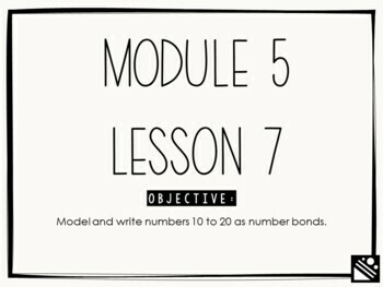 Preview of Math Presentation for Google Slides™ - Kindergarten Module 5 Lesson 7