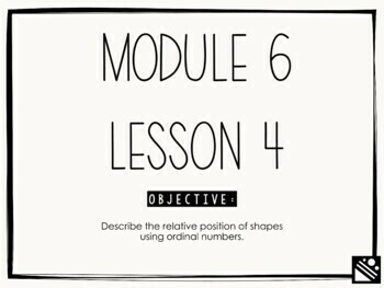 Preview of Math Presentation for Google Slides™ - Kindergarten Module 6 Lesson 4