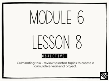 Preview of Math Presentation for Google Slides™ - Kindergarten Module 6 Lesson 8