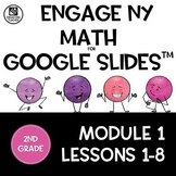 Math Presentations for Google Slides™ 2nd Grade Module 1