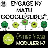 Math Presentations for Google Slides™ 3rd Grade ENTIRE YEAR!