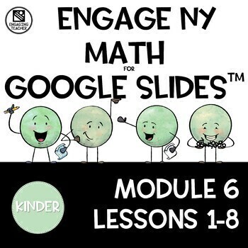 Preview of Math Presentations for Google Slides™ - Kindergarten Module 6