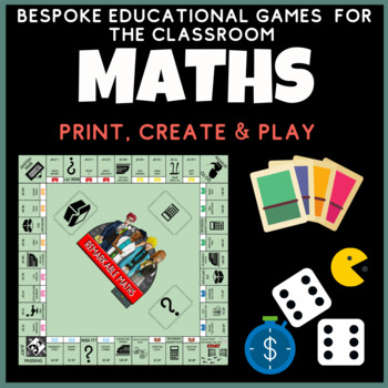 Preview of Math Printable High School Board Game