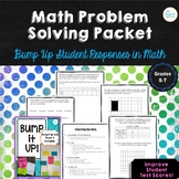 Math Problem Solving Packet