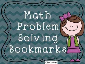 Preview of Math Problem Solving Bookmarks
