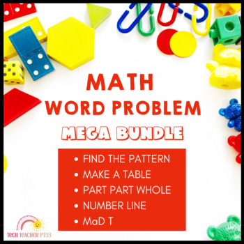 Preview of Math Word Problems Bundle