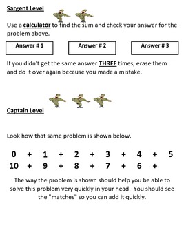 reading comprehension math problem solving