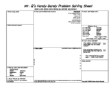 Math Problem Solving Guide/Template