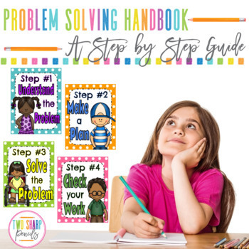 Preview of Math Problem Solving Handbook Interactive Notes, Worksheets