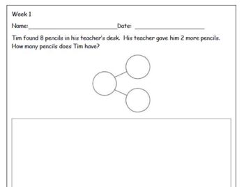 my problem solving journal 4th class