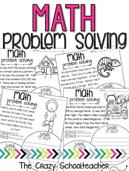fun maths problem solving activities