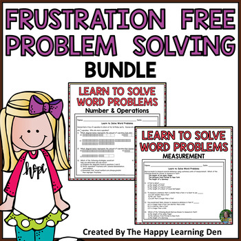 Preview of Math Problem Solving RTI Intervention BUNDLE