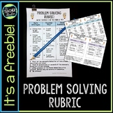 Math Problem Solving Rubric:  Standards for Mathematical Practice