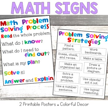 math problem solving steps