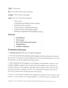 Preview of Math Problem Solving Worksheets - How to write a mathematical explanation (ATE)