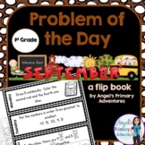 Math Problem of the Day for First Grade:  September