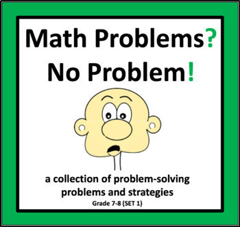 Preview of Math Problems? No Problem! (Set 1): problem-solving questions and strategies