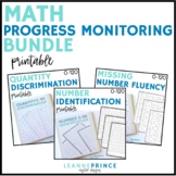 Math Progress Monitoring BUNDLE!
