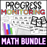 Math Progress Monitoring Bundle for IEP Goals