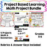 Math Project Based Learning Bundle | Distance Learning | G