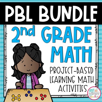 Math Project Based Learning Bundle for 2nd Grade by Not So Wimpy Teacher