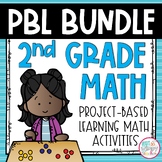 Math Project Based Learning Bundle for 2nd Grade