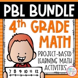 Math Project Based Learning Bundle for 4th Grade