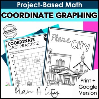 Preview of Math Project-Based Learning: Coordinate Graphing | 5th Grade Math