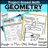 Math Project-Based Learning: Geometry | Classify Shapes & 