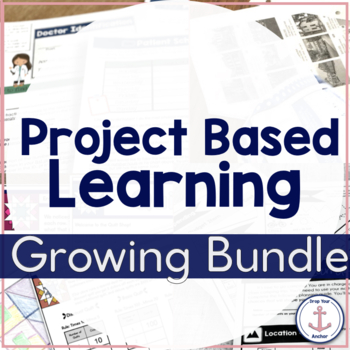 Preview of Math Project Based Learning Bundle 3rd 4th 5th