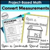 Math Project-Based Learning: Measurement Conversions | 4th Grade