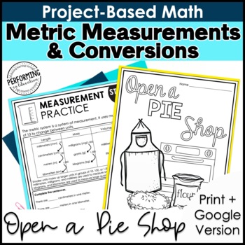 Preview of Math Project-Based Learning: Measurement | Metric System Conversions | 5th Grade