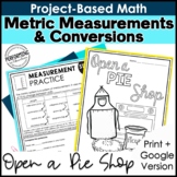 Math Project-Based Learning: Measurement | Metric System C