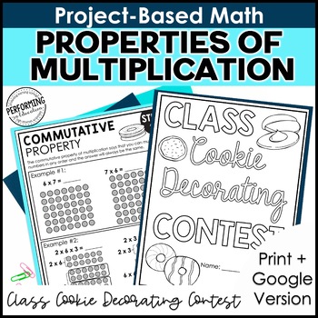 Preview of Math Project-Based Learning: Properties of Multiplication | 3.OA.B.5 | 3rd Grade