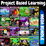 Math Project Based Learning Whole Year BUNDLE Middle Schoo