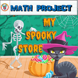 Halloween Math Activity: My Spooky Store {Math Project}