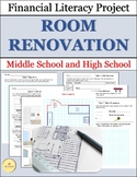 Math Project - Room Renovation Project (with Google Slides™)