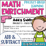 Math Enrichment and Project Based Learning for Addition an