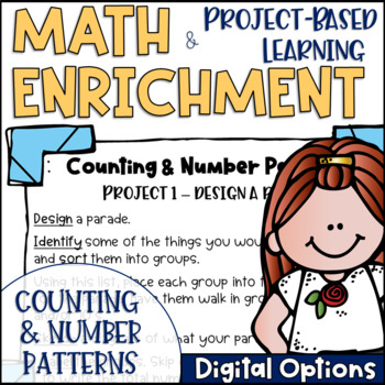 Preview of Math Enrichment and Project Based Learning for Counting and Number Patterns