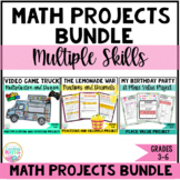 Math Projects BUNDLE Project Based Learning
