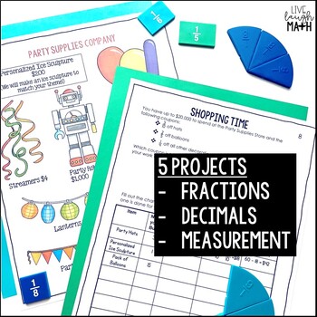 5th grade math research projects